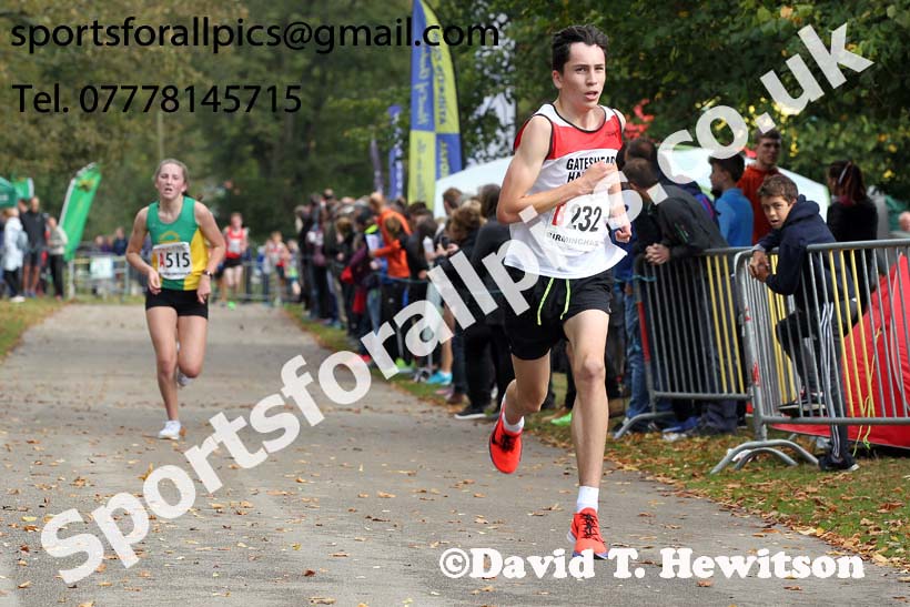 Mens under-17 3 stage road relay, 2019 ERRA 6 and 4 Stage Relay and Young Athletes.  Photo: David T. Hewitson/Sports for All Pics